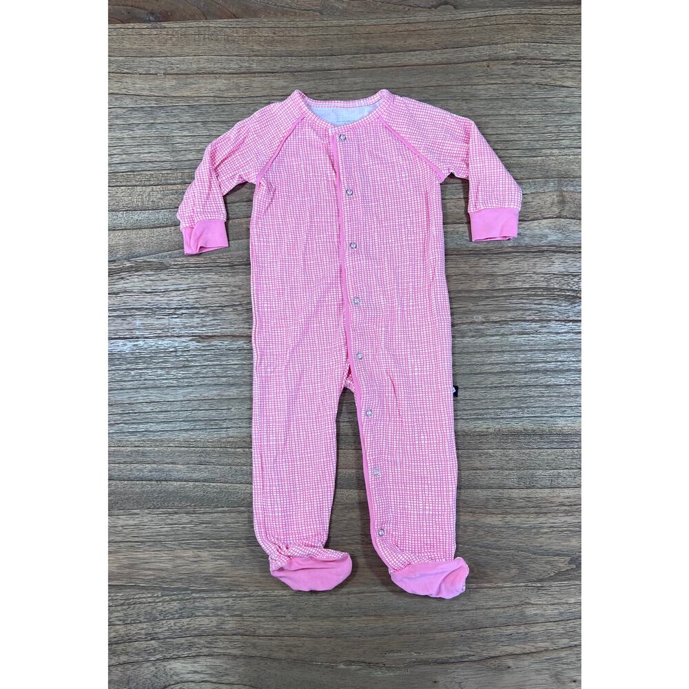 Sweet Bamboo Snap Footie - Size 3-6m